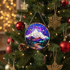 [2D FLAT ACRYLIC] Velaris Stained Glass Suncatcher – ACOTAR Inspired Bookish Ornament