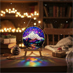 [2D FLAT ACRYLIC] Velaris Stained Glass Suncatcher – ACOTAR Inspired Bookish Ornament