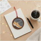 [2D FLAT ACRYLIC] Runner Christmas Ornament – Elegant Gift for Marathon & Track Athletes