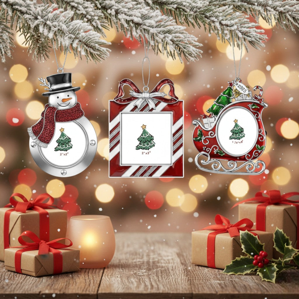 [2D FLAT ACRYLIC] Personalized First Christmas in New Home Ornament 2025 - Housewarming Keepsake Gift