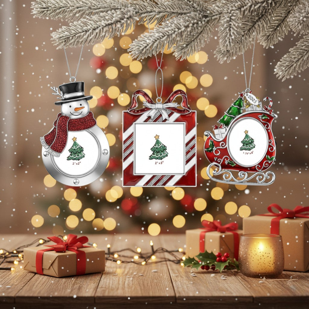 [2D FLAT ACRYLIC] Personalized First Christmas in New Home Ornament 2025 - Housewarming Keepsake Gift