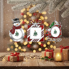 [2D FLAT ACRYLIC] Personalized First Christmas in New Home Ornament 2025 - Housewarming Keepsake Gift