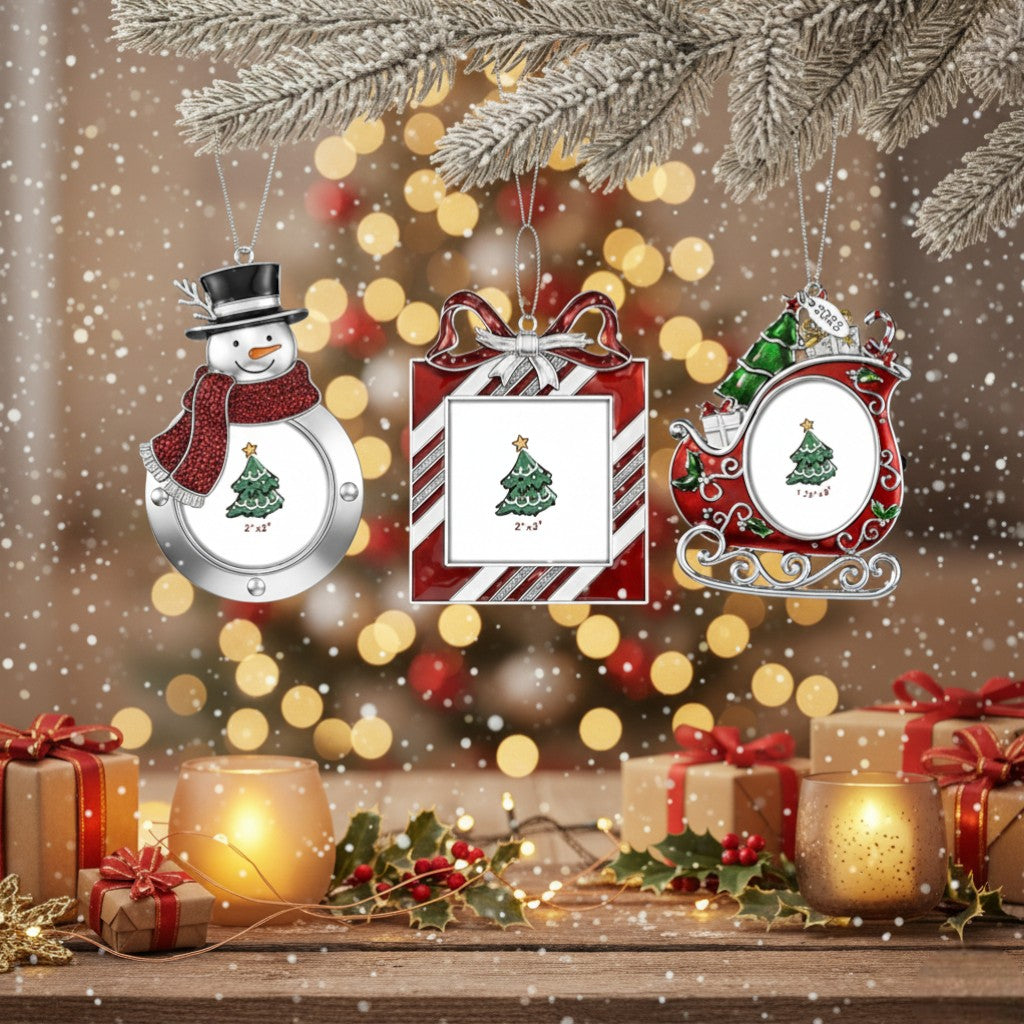 [2D FLAT ACRYLIC] Personalized First Christmas in New Home Ornament 2025 - Housewarming Keepsake Gift