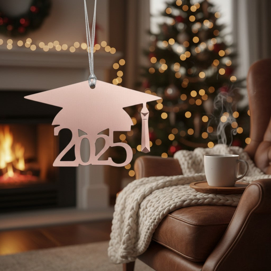 [2D FLAT ACRYLIC] Personalized Graduation Ornament – Custom Keepsake Gift for 2025 Grads