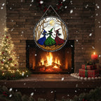 [2D FLAT ACRYLIC] Girls Will Be Girls Witch Suncatcher – Feminist Acrylic Wall & Window Art Decor